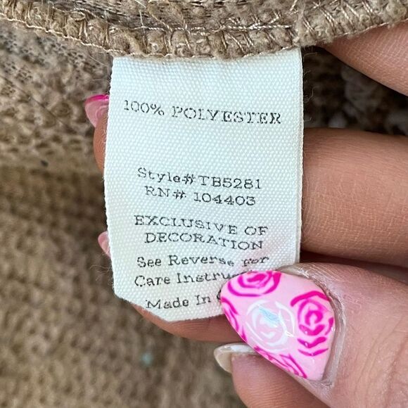 Stevie Hender Brown Sherpa Button Up Jacket - Picture 6 of 9